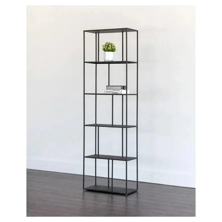 Eiffel Stylish Iron Etagere-Etageres-SUNPAN-LOOMLAN