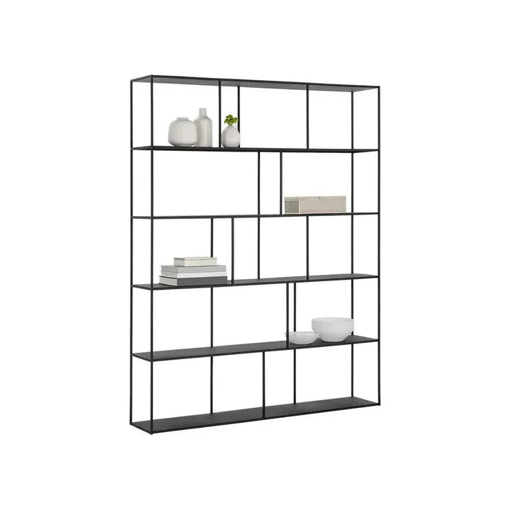 Eiffel Stylish Iron Etagere-Etageres-SUNPAN-LOOMLAN