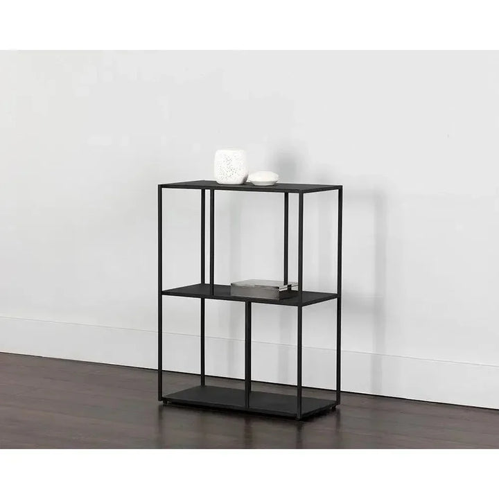 Eiffel Stylish Iron Low Etagere-Etageres-SUNPAN-LOOMLAN