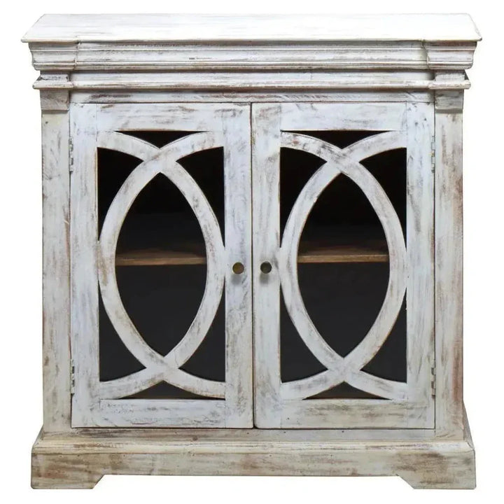Witt Solid Wood Cabinet - LOOMLAN - LOOMLAN - Accent Cabinets