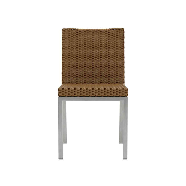 Elements Armless Outdoor Dining Chair-Outdoor Dining Chairs-Lloyd Flanders-LOOMLAN