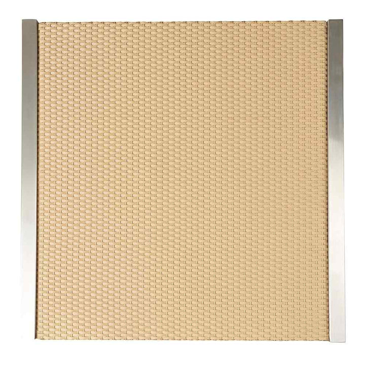 Elements Wicker Square Outdoor Dining Table-Outdoor Dining Tables-Lloyd Flanders-LOOMLAN