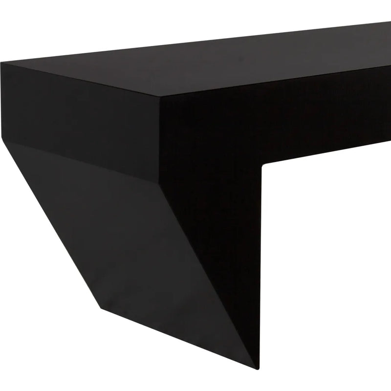 Elevate Your Space The Leeroy Coffee Table Bench-Coffee Tables-Noir-LOOMLAN