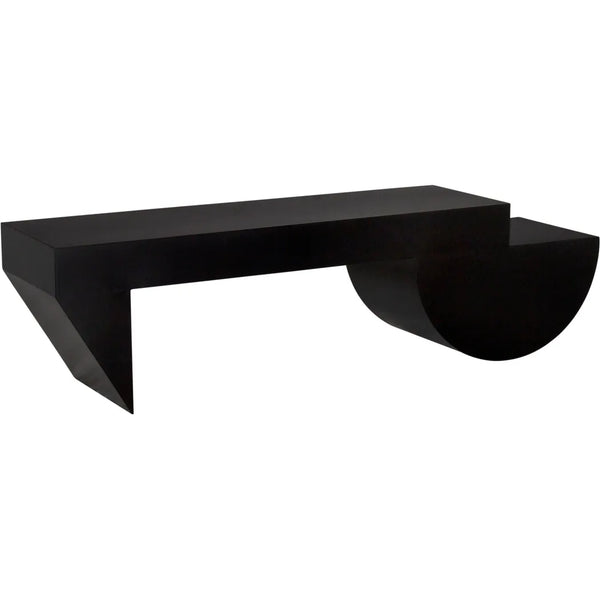 Elevate Your Space The Leeroy Coffee Table Bench-Coffee Tables-Noir-LOOMLAN