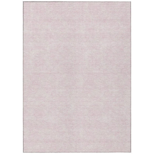 Eleya Pink Washable Indoor-Outdoor Rug-Outdoor Rugs-LOOMLAN Rugs-2'6" x 3'10"-LOOMLAN