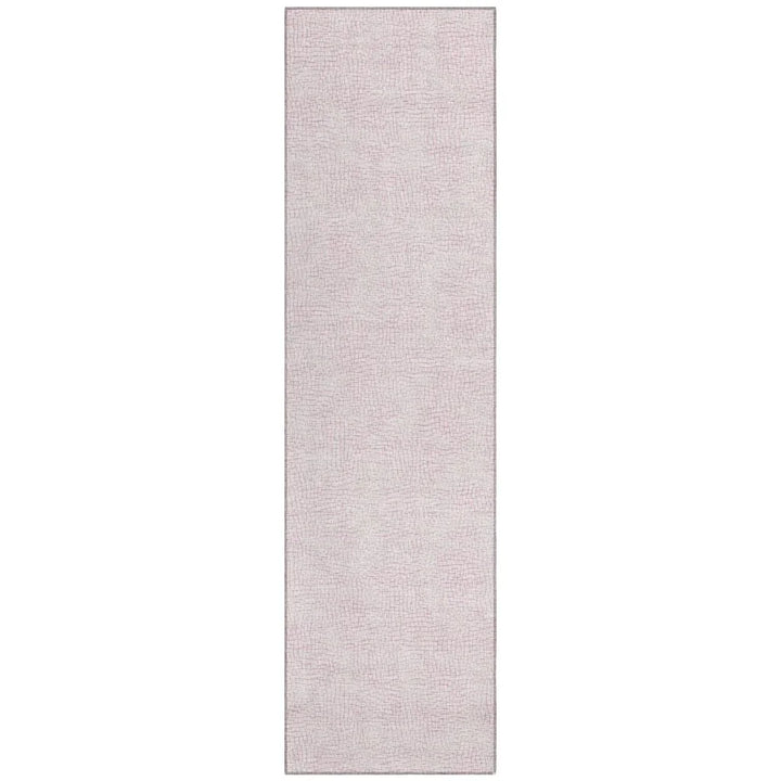 Eleya Pink Washable Indoor-Outdoor Rug-Outdoor Rugs-LOOMLAN Rugs-2'3" x 7'6"-LOOMLAN
