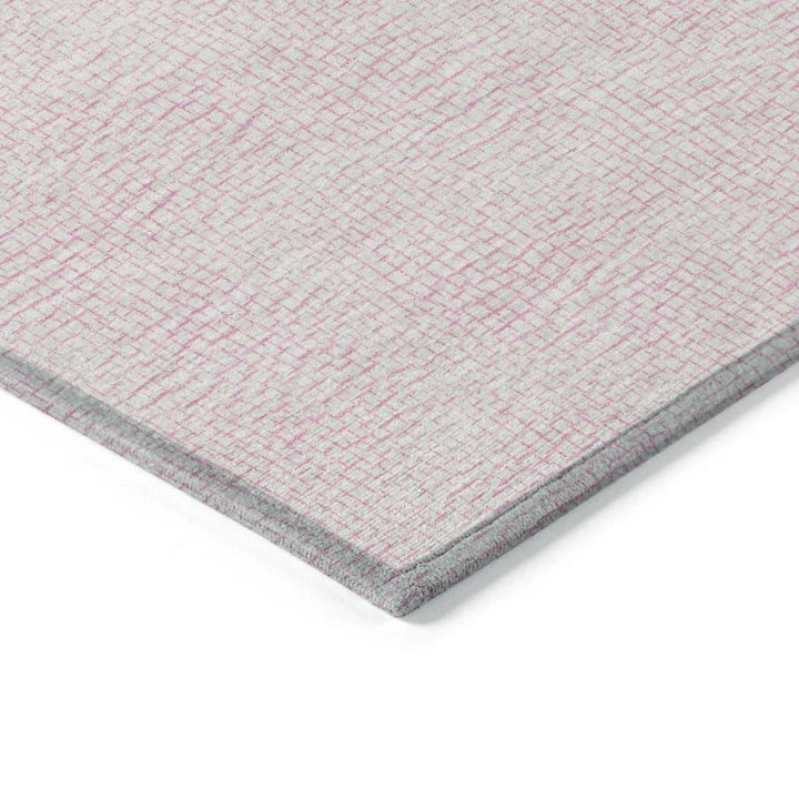 Eleya Pink Washable Indoor-Outdoor Rug-Outdoor Rugs-LOOMLAN Rugs-LOOMLAN