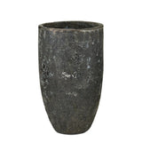 Elias Ceramic Textured Outdoor Planter-Outdoor Accessories-Currey & Co-LOOMLAN