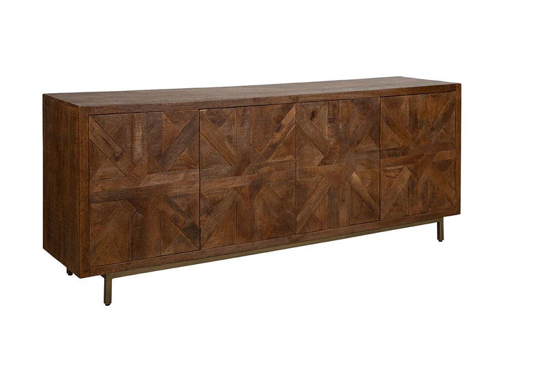 Elias Intricate Designed Solid Wooden Sideboard