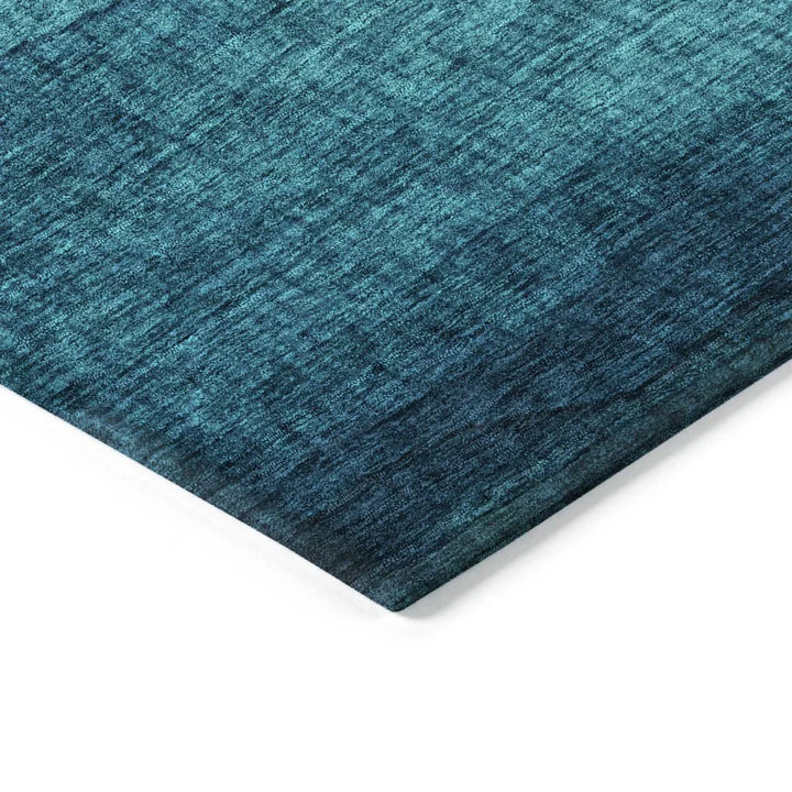 Elien Teal Washable Indoor - Outdoor Rug - LOOMLAN - LOOMLAN Rugs - Outdoor Rugs
