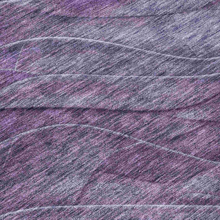 Elion Purple Washable Indoor - Outdoor Rug - LOOMLAN - LOOMLAN Rugs - Outdoor Rugs
