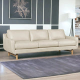 Elise Full Aniline Leather Sofa Handcrafted for Sustainability and Luxury Sofas & Loveseats LOOMLAN By One For Victory