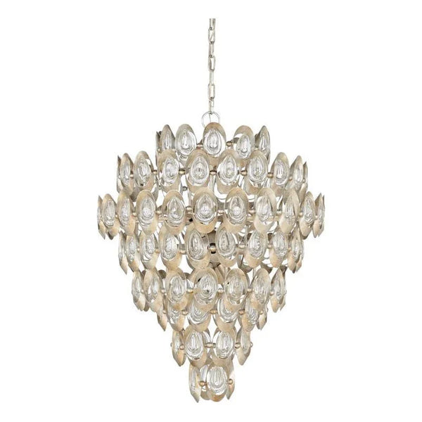Elizabeth Iron Made Crystal Glow Chandelier - LOOMLAN - Wildwood - Chandeliers
