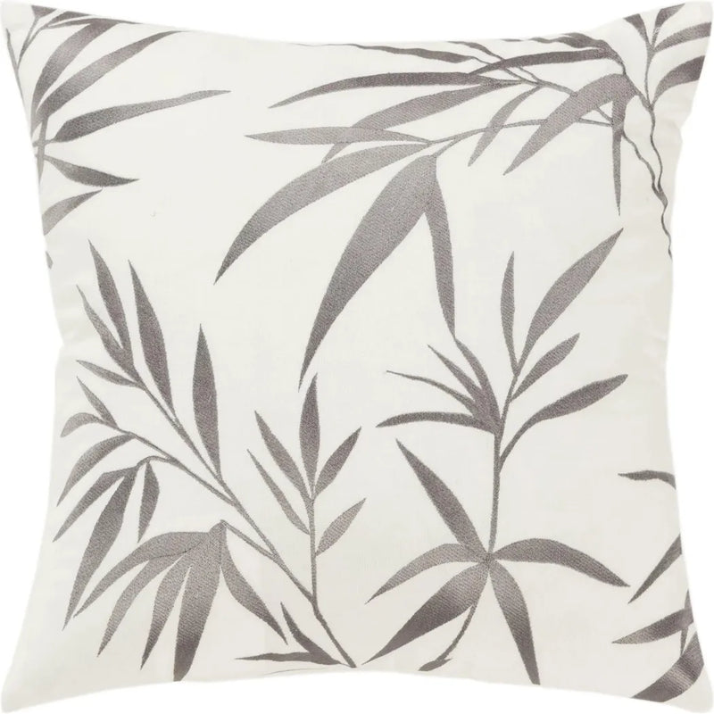 Ella Down Filled Coastal Couch Pillow Insert-Throw Pillows-LOOMLAN-Gray-LOOMLAN