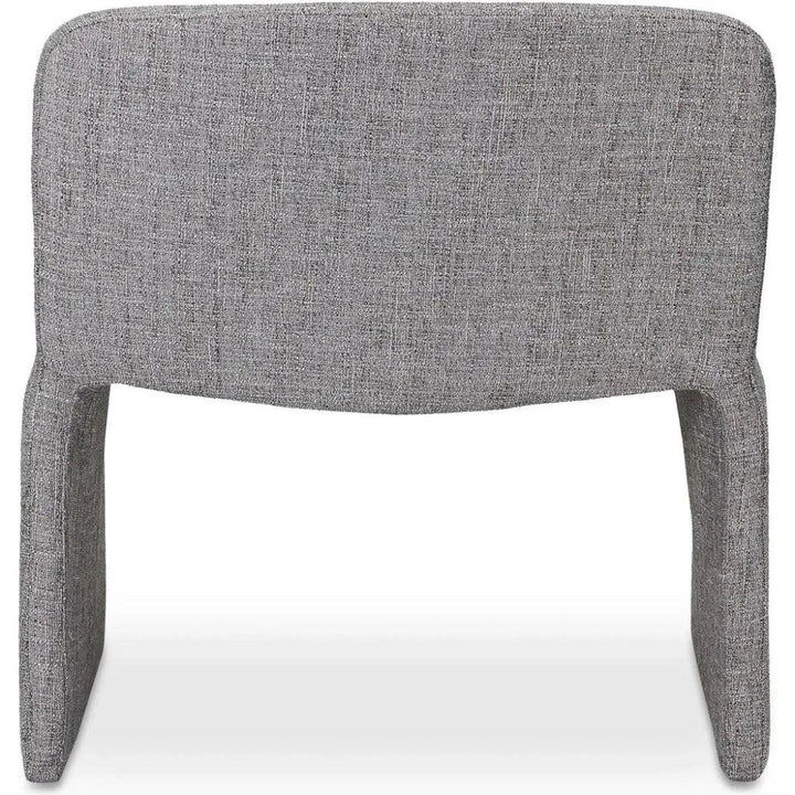 Ella Performance Fabric Armless Accent Chair - LOOMLAN - Moe's Home - Accent Chairs