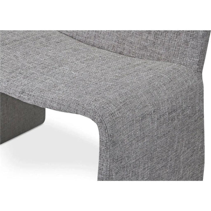 Ella Performance Fabric Armless Accent Chair - LOOMLAN - Moe's Home - Accent Chairs