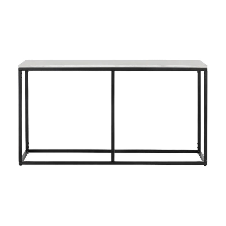 Ellery Marble Top Sofa Table - LOOMLAN - SUNPAN - Console Tables