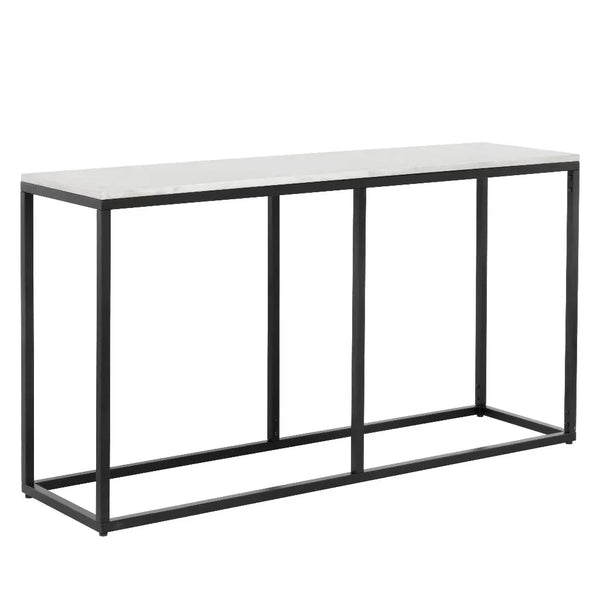 Ellery Marble Top Sofa Table - LOOMLAN - SUNPAN - Console Tables