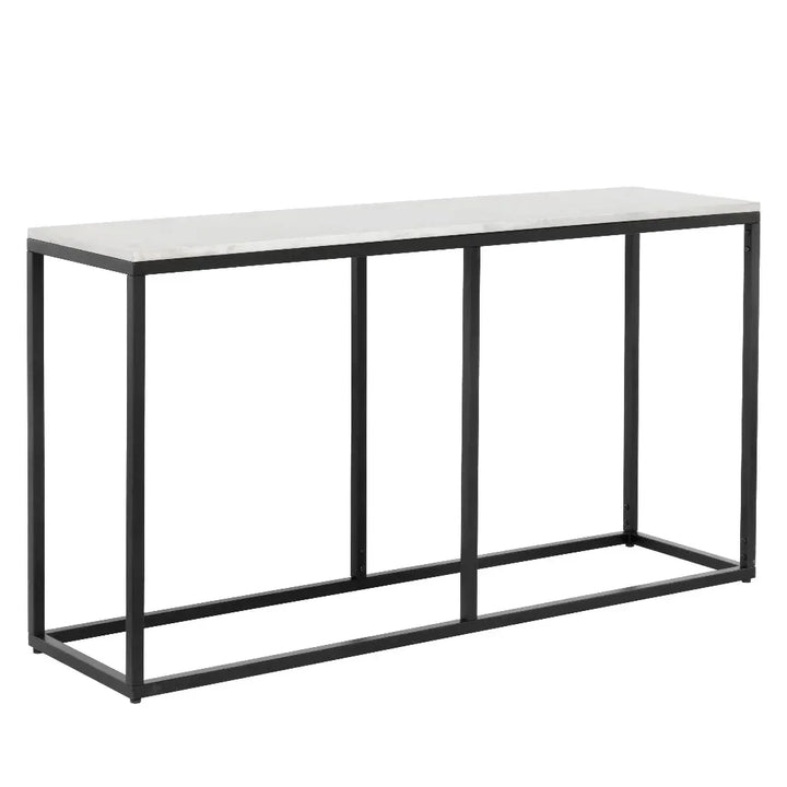 Ellery Marble Top Sofa Table - LOOMLAN - SUNPAN - Console Tables