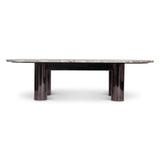 Elliott Marble Top Oval Coffee Table