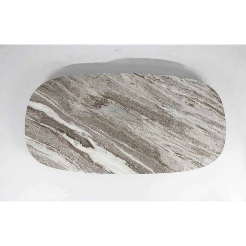 Elliott Marble Top Oval Coffee Table