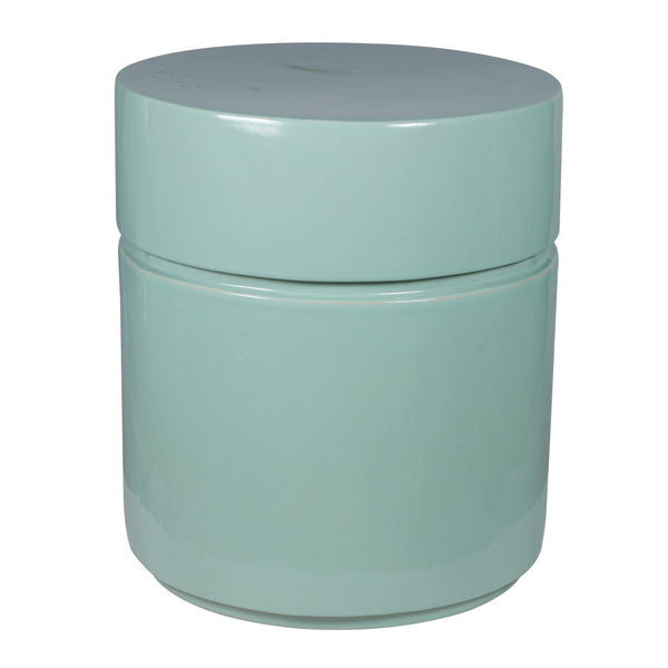 Ellipse Accent Table - Mint Outdoor End Table-Outdoor Side Tables-Seasonal Living-LOOMLAN