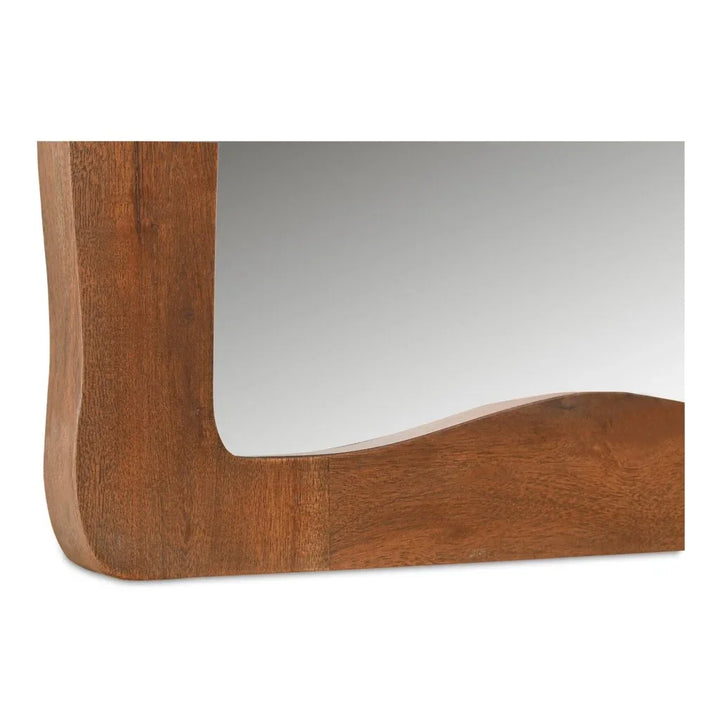 Ellis Brown Free - Form Acacia Wall Mirror - LOOMLAN - Moe's Home - Wall Mirrors