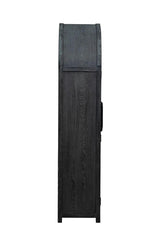 Eloise Unique Designed Wooden Black Cabinet