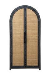 Eloise Unique Designed Wooden Black Cabinet