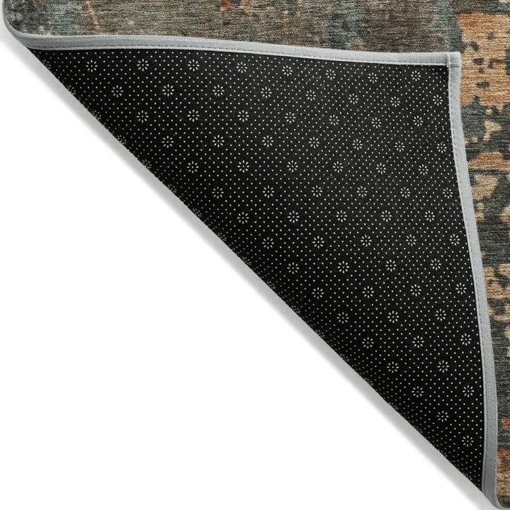 Elon Blue Washable Indoor - Outdoor Rug - LOOMLAN - LOOMLAN Rugs - Outdoor Rugs