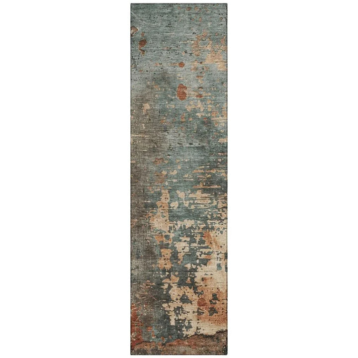Elon Blue Washable Indoor - Outdoor Rug - LOOMLAN - LOOMLAN Rugs - Outdoor Rugs
