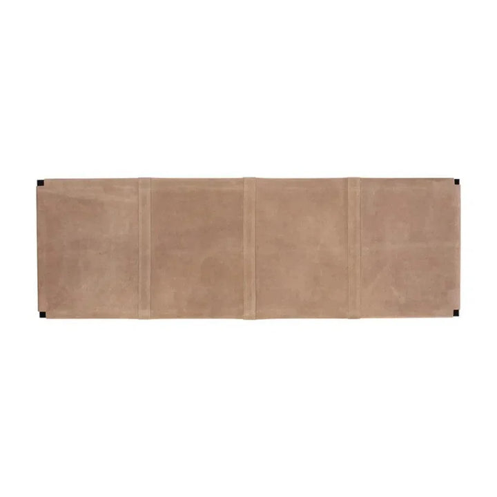 Elon Leather Backless Bench - LOOMLAN - SUNPAN - Bedroom Benches