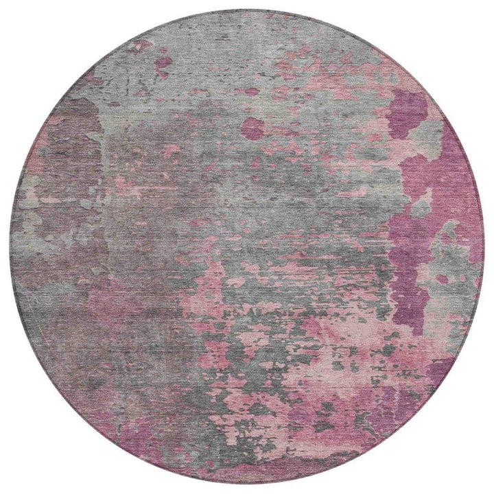 Elon Pink Washable Indoor - Outdoor Rug - LOOMLAN - LOOMLAN Rugs - Outdoor Rugs