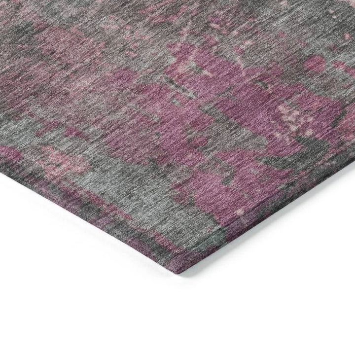 Elon Pink Washable Indoor - Outdoor Rug - LOOMLAN - LOOMLAN Rugs - Outdoor Rugs