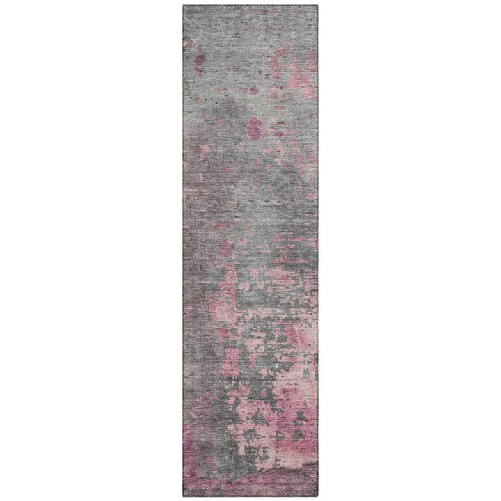 Elon Pink Washable Indoor - Outdoor Rug - LOOMLAN - LOOMLAN Rugs - Outdoor Rugs