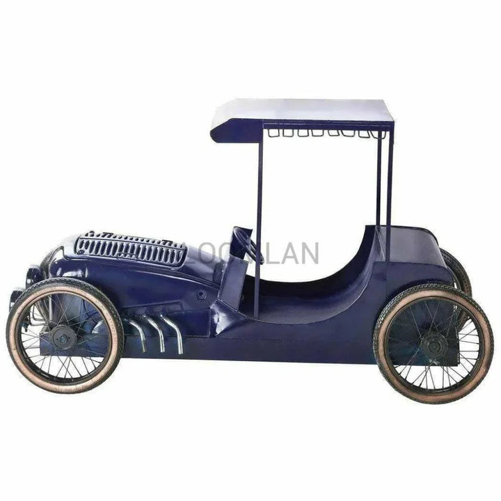 Elysera Game Room Home Bar Cabinet with Old Automobile-Home Bar Islands-LOOMLAN-LOOMLAN