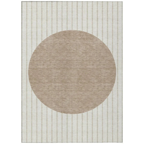 Ember Ivory Washable Indoor-Outdoor Rug-Outdoor Rugs-LOOMLAN Rugs-2'6" x 3'10"-LOOMLAN