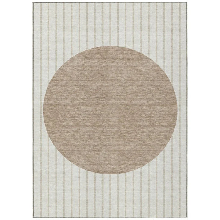 Ember Ivory Washable Indoor-Outdoor Rug-Outdoor Rugs-LOOMLAN Rugs-2'6" x 3'10"-LOOMLAN