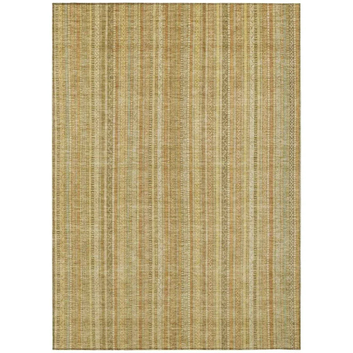 Emberith Gold Washable Indoor - Outdoor Rug - LOOMLAN - LOOMLAN Rugs - Outdoor Rugs