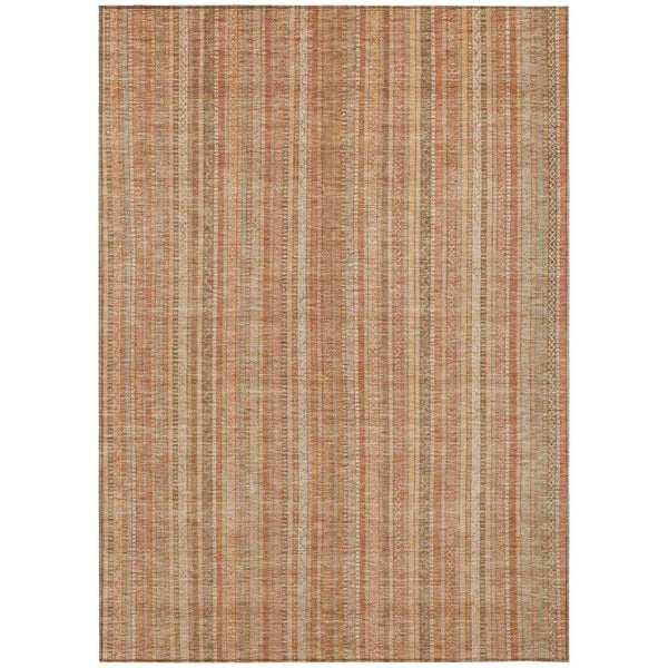 Emberith Orange Washable Indoor - Outdoor Rug - LOOMLAN - LOOMLAN Rugs - Outdoor Rugs
