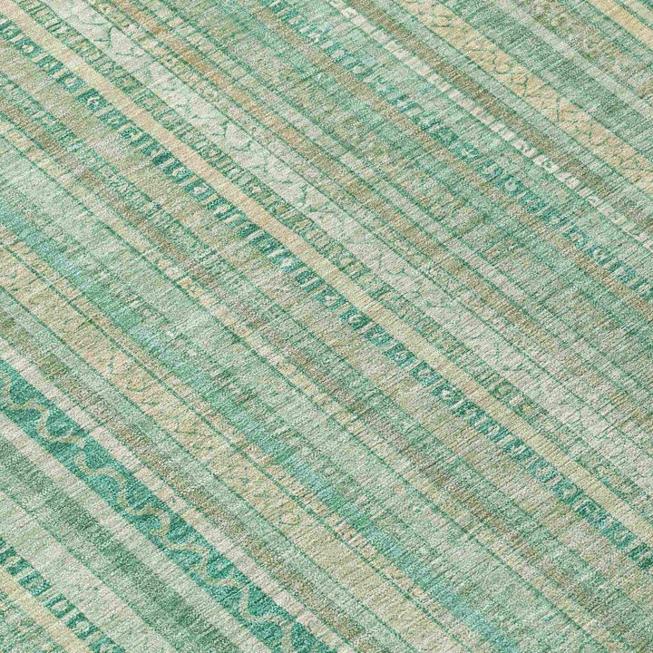 Emberith Teal Washable Indoor - Outdoor Rug - LOOMLAN - LOOMLAN Rugs - Outdoor Rugs