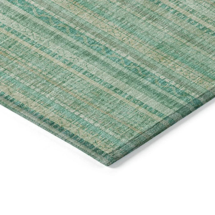 Emberith Teal Washable Indoor - Outdoor Rug - LOOMLAN - LOOMLAN Rugs - Outdoor Rugs