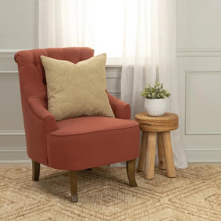 Embroidered Coastal Decor Throw Pillow For Sofa - LOOMLAN - LOOMLAN - Throw Pillows