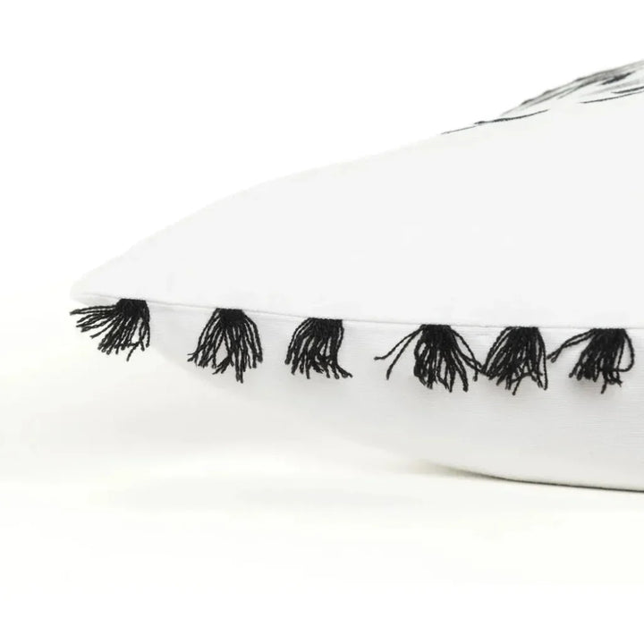 Embroidered Decorative Couch Pillows Down Insert - LOOMLAN - LOOMLAN - Throw Pillows