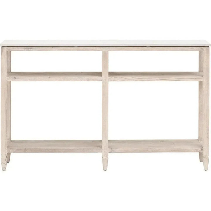 Emerie 11" Narrow Console Table With Shelves - LOOMLAN - Essentials For Living - Console Tables