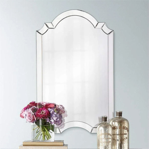 Emerson 33" Rectangle Clear Wall Mirror Wall Mirrors LOOMLAN By Bassett Mirror