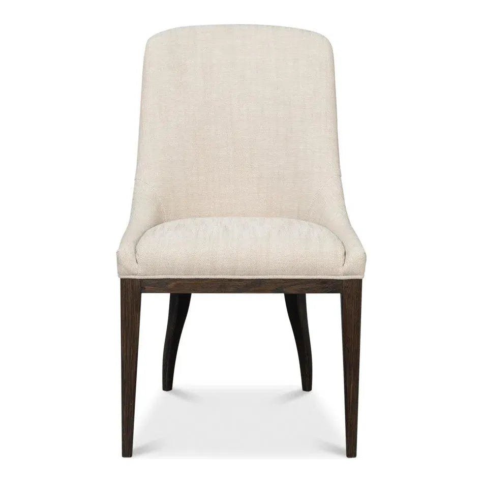 Emilio Grey Dining Chair - , Durable, Traditional 2PC