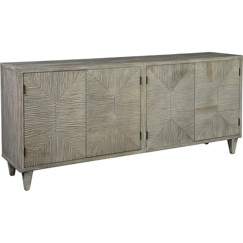 Emory Wooden Gray Washed Sideboard