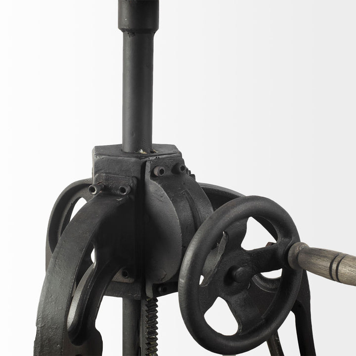 Emslie Marble Top Round Dining Table-Dining Tables-Mercana-LOOMLAN