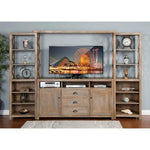 Entertainment Wall Unit TV Stand Farmhouse